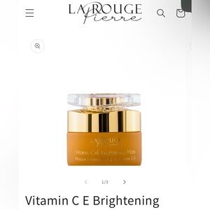 Vitamin C+E Radiance Mask - Gold